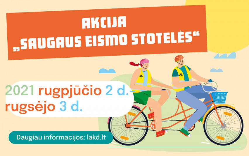Baigėsi akcija „Saugaus eismo stotelės“: 102 stotelėse – gausus dalyvių būrys