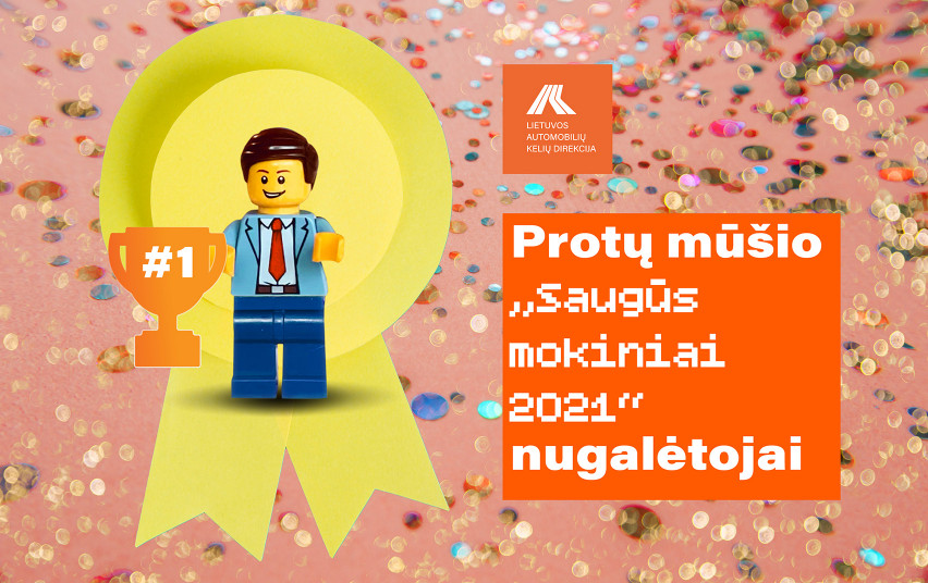 Paaiškėjo protų mūšio „Saugūs mokiniai 2021“ nugalėtojai